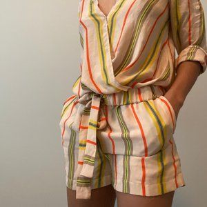 BCBG Stripped Romper